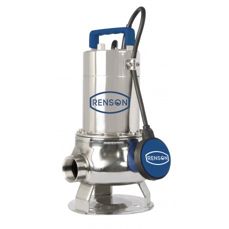 Pompe de relevage eaux chargées - tout inox - mono 1.1 KW - RENSON_0