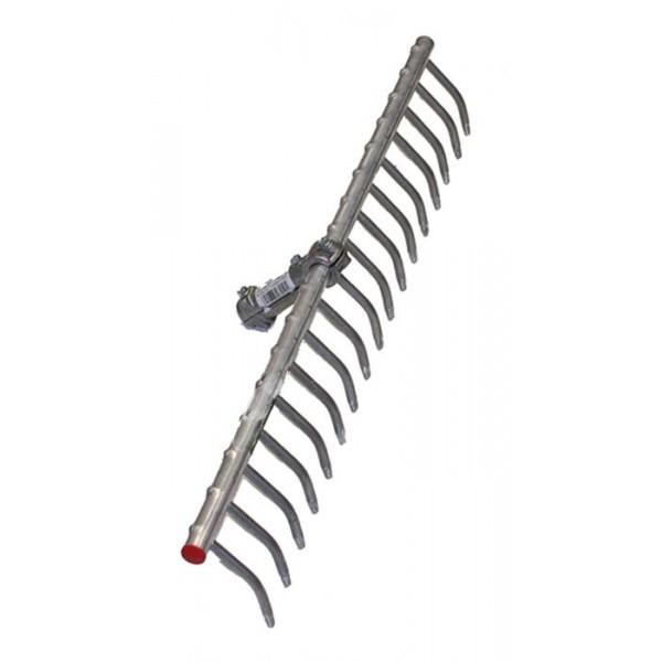 Râteau aluminium 17 dents avec tête inclinable_0