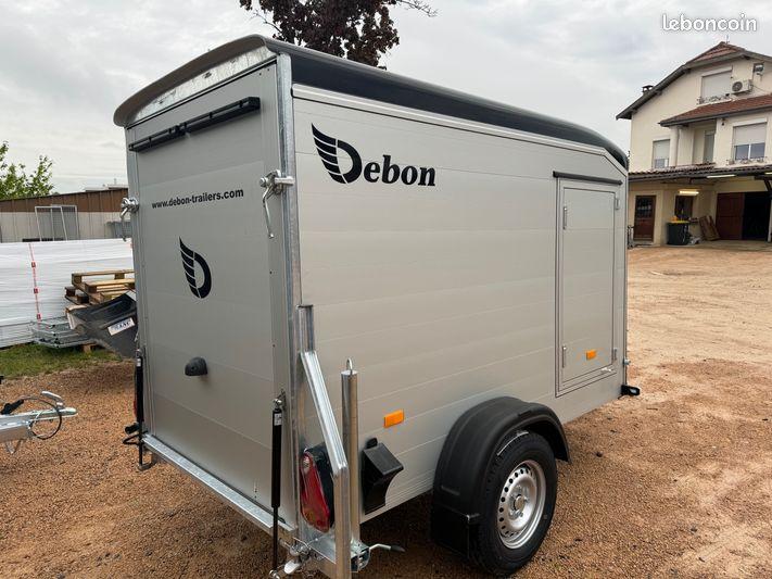 Remorque fourgon - Alu noir - Debon C255_0