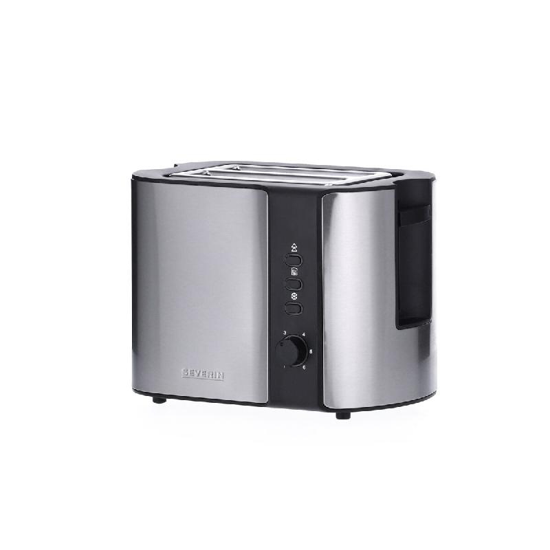 SEVERIN grille-pains 2 fentes 800w inox/noir 2589 - noir inox 2589_0