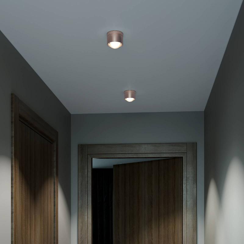 TOP LIGHT PUK! 80 ONE SPOT LED LENTILLE MATE, CUIVRÉ