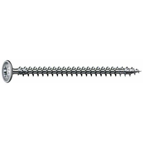 VIS À BOIS TORX - TÊTE DISQUE - FILETAGE TOTAL - 8X80 MM - 50 PIÈCES - WIROX SPAX