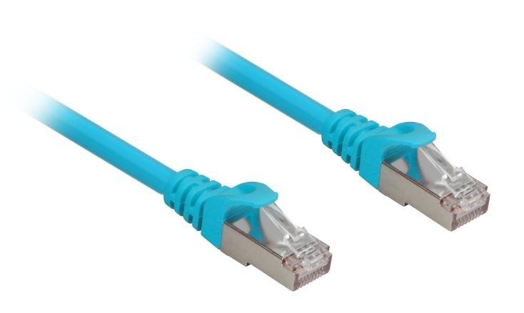 SHARKOON NETWORK CABLE RJ45 CAT.6A SFTP LSOH BLUE 5,0M - HALOGENFREE_0