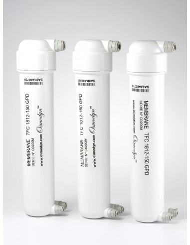 3 membranes encapsulées 150 GPD - Osmodyn - élimine 99,999% des contaminants_0