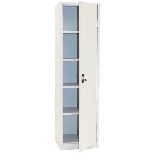 ARMOIRE MONOBLOC PROF 45CM L:53CM H:195CM GRIS - MANUTAN