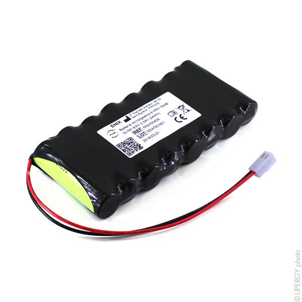 Batterie médicale Cefar Myo - 9.6V 2500mAh avec connecteur Molex - Marque NX_0