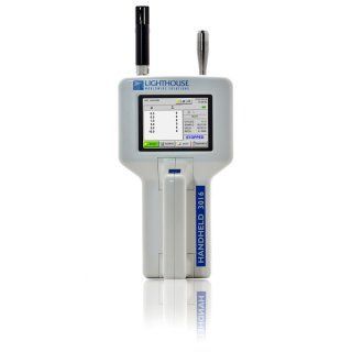 Compteur de particules HH 3016 - 6 canaux de mesure - portable avec écran tactile et mémoire de 3000 mesures_0