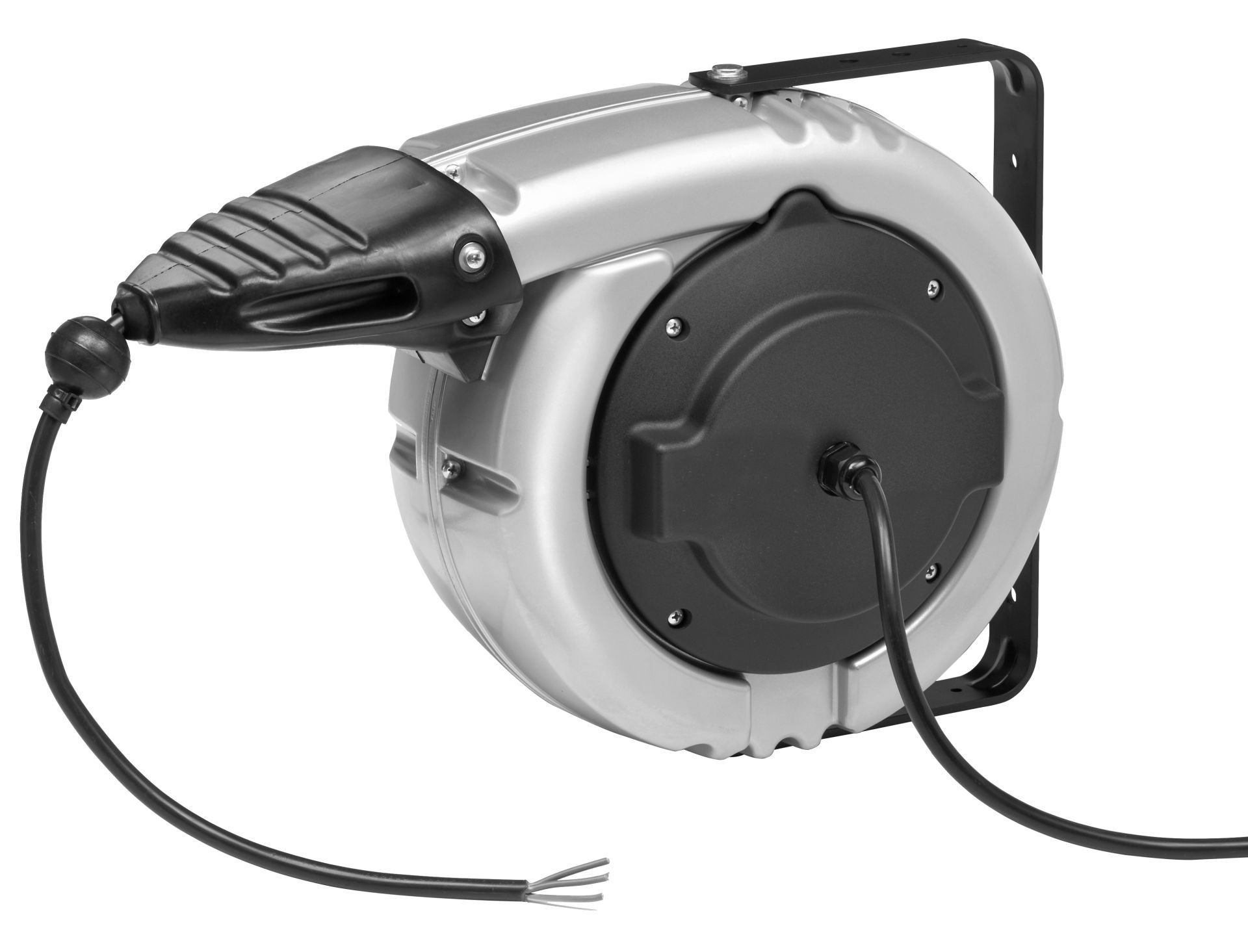 Enrouleur électrique à rappel automatique à ressort - Gamme ALU 700S/65 - Aluminium IP65 - Jusqu'à 26m, 1 à 8 conducteurs_0