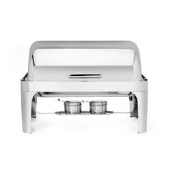 Hendi Chafing Dish Rolltop est élégant avec 9 litres pour Buffet Supreme - inox 470305_0