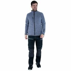 Lafont - Veste de travail CALIDUS Bleu Chiné Taille L - L bleu 3609702092947_0