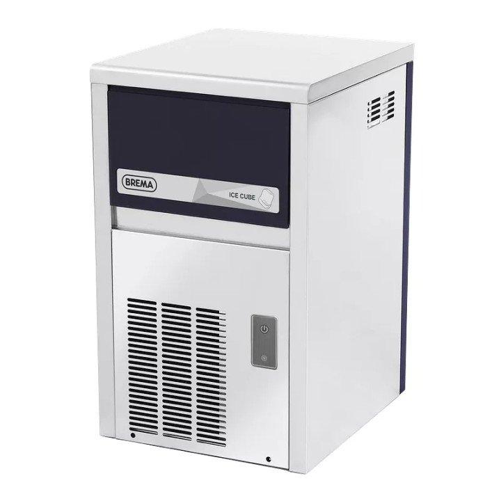 Machine à glaçons pleins 21 kg/24h, réserve 4kg, condenseur eau_0