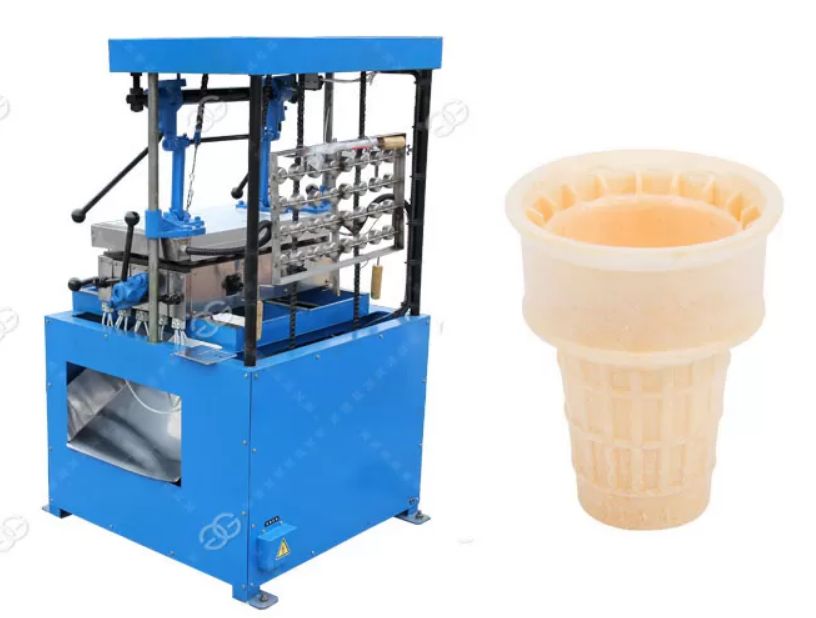Machine industrielle de douille de cornet de crème glacée - henan gelgoog - capacité 800-1000pcs/h_0