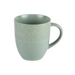 Mug 30 cl Vésuvio sauge x6 -  Vert Rond Grès Table Passion 9x9 cm - vert Grès 3106232696145_0