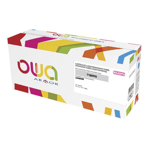 Owa toner compatible lexmark 71b0030 magenta k18131ow_0
