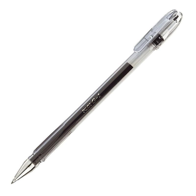 PILOT G1 05 GEL ENCRE BILLE STYLO EXTRA FINE POINTE 0,5 MM NOIR (PRIX À L'UNITÉ)