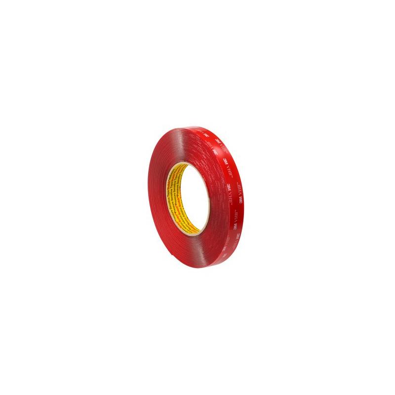 Ruban Mousse Adhésif Double Face Acrylique 4910 VHB , Transparent, 25 mm x 33 m, 1.0 mm - 3M | 7100032063_0