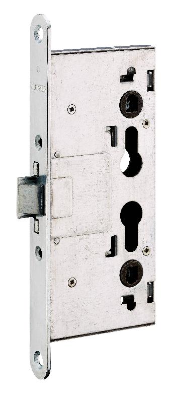 Serrure encastrable pour porte d'intérieur de chaufferie - version anti-panique - THIRARD - acier zingué - référence 00001740_0