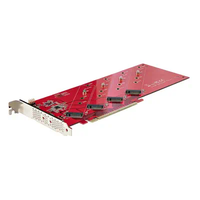 StarTech.Com QUAD-M2-PCIE-CARD-B carte et adaptateur d'interfaces Interne M.2_0