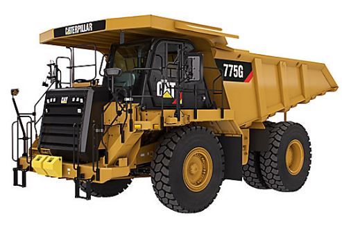 Tombereaux de chantier caterpillar 775g (tier 2)_0