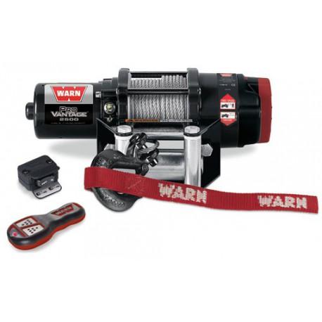 Treuil Warn Pro Vantage 2500 CE - télécommande - 12 volts - câble acier - traction jusqu'à 1134 kg_0