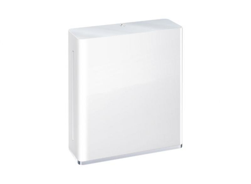 950.06.500 - Distributeur d'essuie-mains en papier HEWI - acier inox, montage mural, capacité 300-450 serviettes_0
