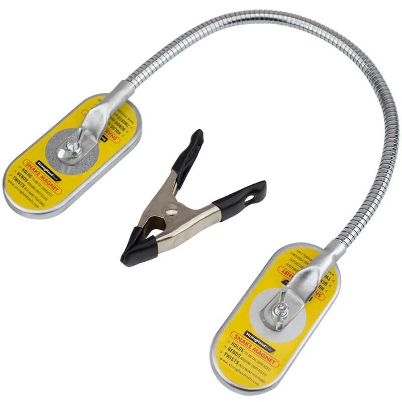 Aimant articulé 46cm avec 2 aimants plat et pince_0