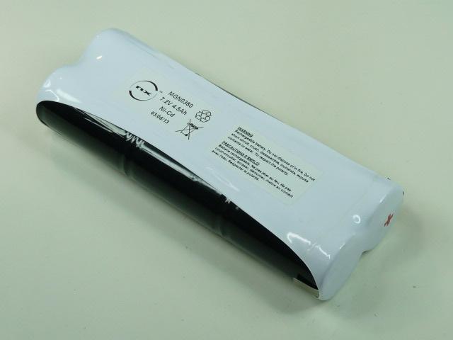 BATTERIE NICD 6X D 6S1P ST5 7.2V 4.5AH T2_0
