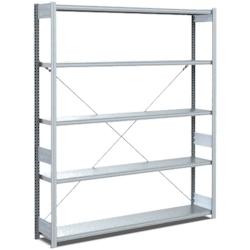 BITO Rayonnages à tablettes, type EL - charge par tablette 100 kg L1358 mm x P324 mm x H2000 mm finition galvanisée - acier 4250692956246_0