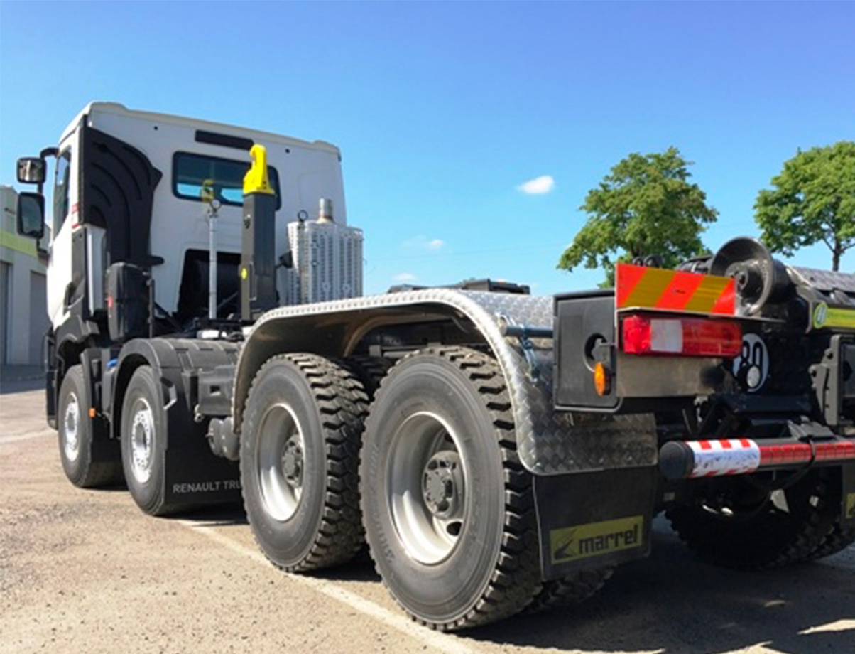 Bras hydraulique de levage pour camion - Marrel AL 26_0