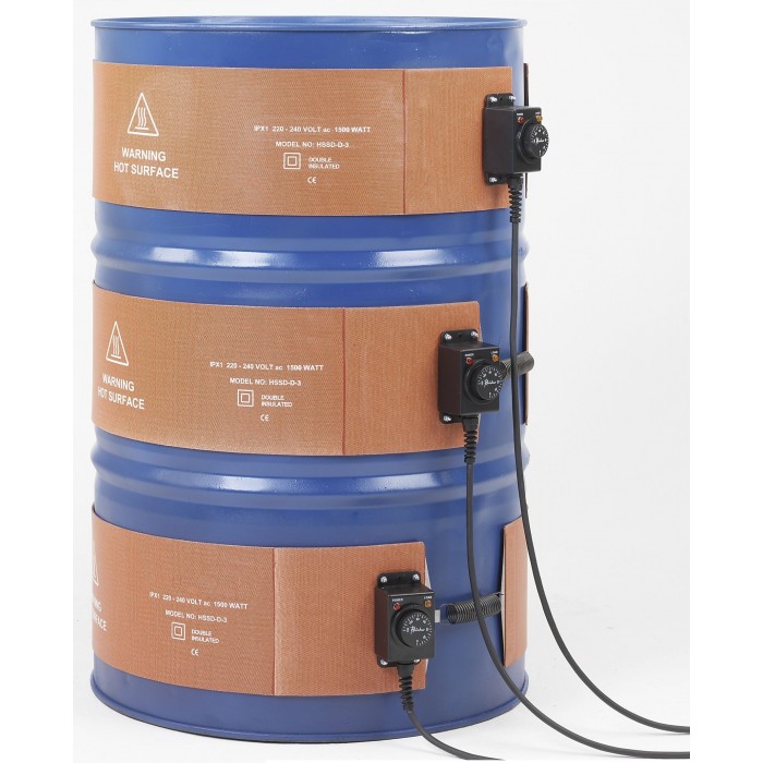 Ceinture chauffante souple - fut metal 100l - 800w_0