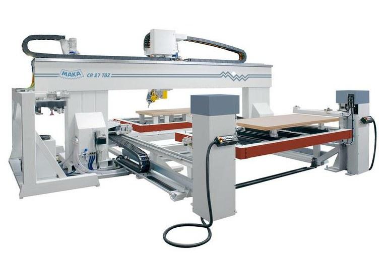 Centre d'usinage MAKA R 27 TBZ - technologie 5 axes - Siemens 840 D - broche HSK F 63 16 kW_0
