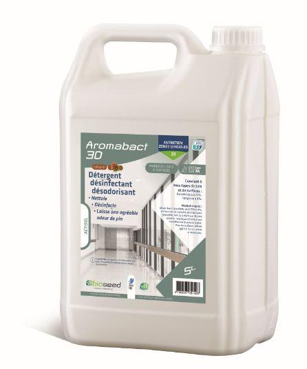 Désinfectant désodorisant Aromabact Plus - parfum pin - 5L - B017 - bactéricide et fongicide_0
