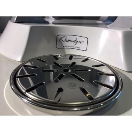 Egouttoir rond fontaine Osmodyn - inox, diamètre 126, hauteur 14, encastrement 119, profondeur 14_0
