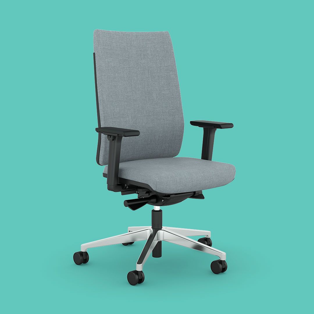 F1 - Fauteuil de bureau - Viasit Bürositzmöbel GmbH - mécanisme synchrone autorégulé - dossier capitonné_0