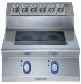 Fourneau induction hp 2 zones frontales avec support bacs gn - 371023_0
