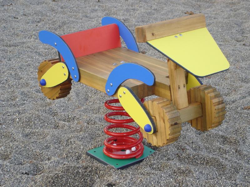 Jeu sur ressort 1 place - Natura Quad_0