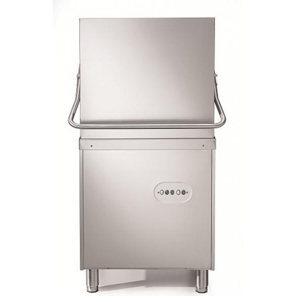 Lave-vaisselle à capot Synergies - acier inoxydable AISI 304 - cycles de 60 à 150 secondes_0