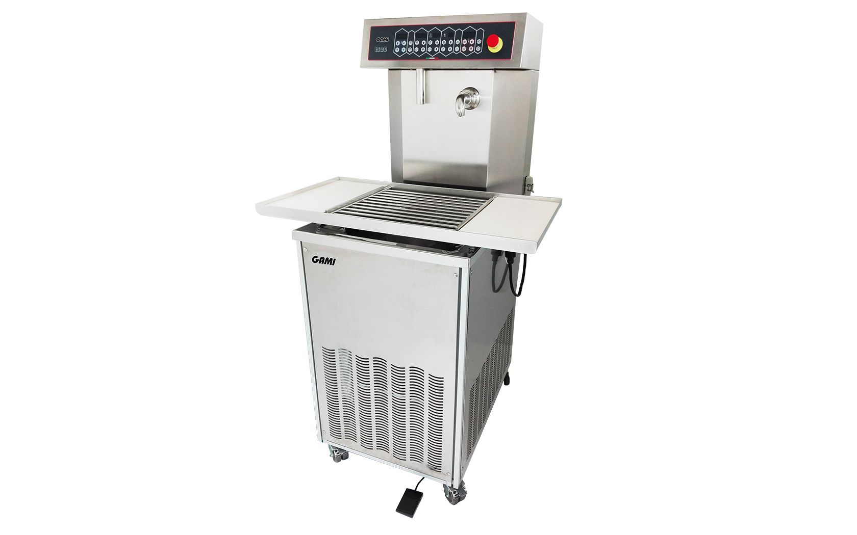 Machine tempéreuse T500 - Gami Chocolate Equipment - cuve 45 kg - 170 kg/h - acier inoxydable AISI 304_0