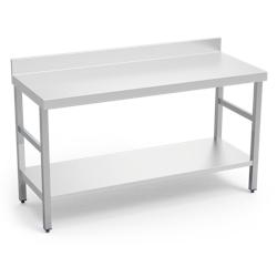 MOBINOX-Table murale avec étagère 2000x600x850 mm. - inox 8434029619059_0