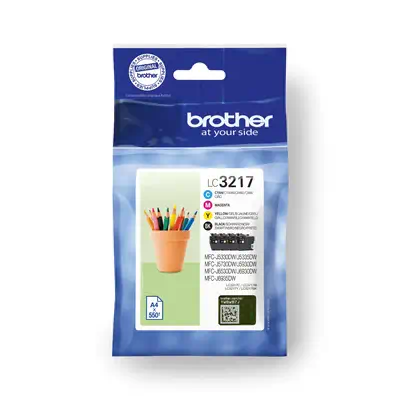Pack de cartouches d'encre LC3217VAL Brother originales_0