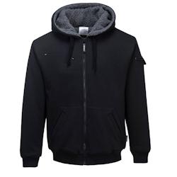 Portwest - Blouson à capuche pour homme PEWTER Noir Taille M - M noir 5036108196661_0