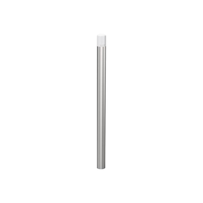 Potelet tube inox haute visibilité - Ø76 mm - Réf : 206768 - Conforme législation malvoyants_0