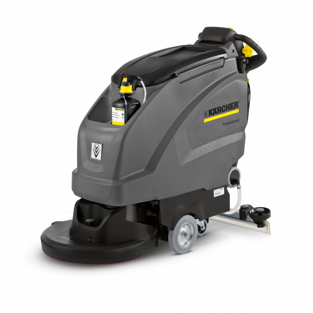 Autolaveuse accompagnée Karcher B 40 C - batterie - largeur de travail 430 mm - cuve 40 L eau propre / eau sale_0