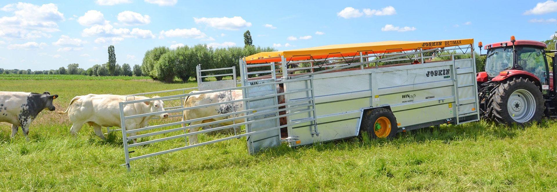 Betimax RDS - Remorque bétaillère Joskin - Longueur 5000 mm - Système ras-du-sol - Caisse peinte ou galvanisée_0