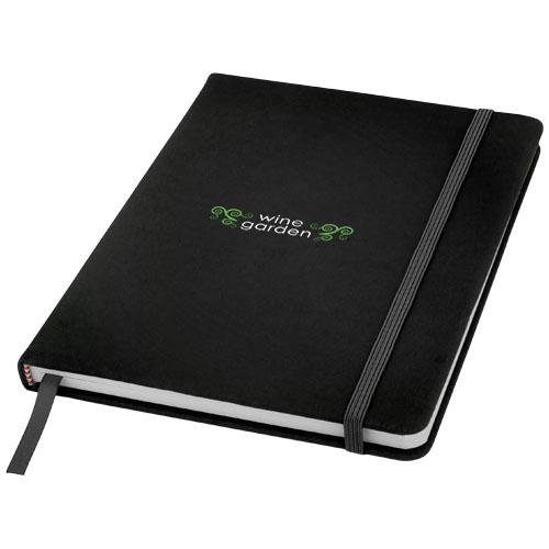 Carnet de notes A5 Spectrum - PVC - 96 pages blanches - Fermeture élastique assortie - Référence 10709100_0