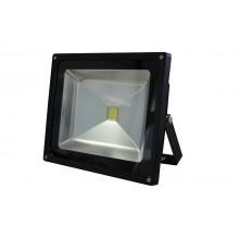 Éclairage de chantiers - Projecteur LED 50 W 6500 °K - Noir - IP65 - 50 000H de durée de vie_0