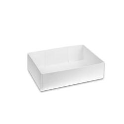 Crokus Caissettes Pâtissières Blanches 24 X 15 X 7 Cm X100 pièces - - 7864779835385_0