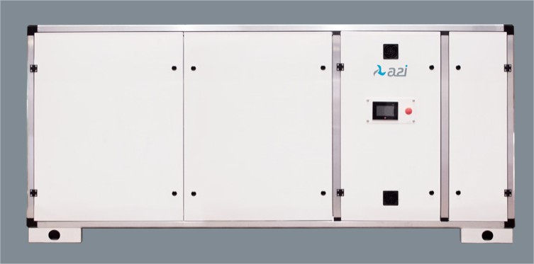 Centrale de traitement d'air SPCI - Industrie pharmaceutique - Conception robuste extérieure, moteur EC et filtres H14_0