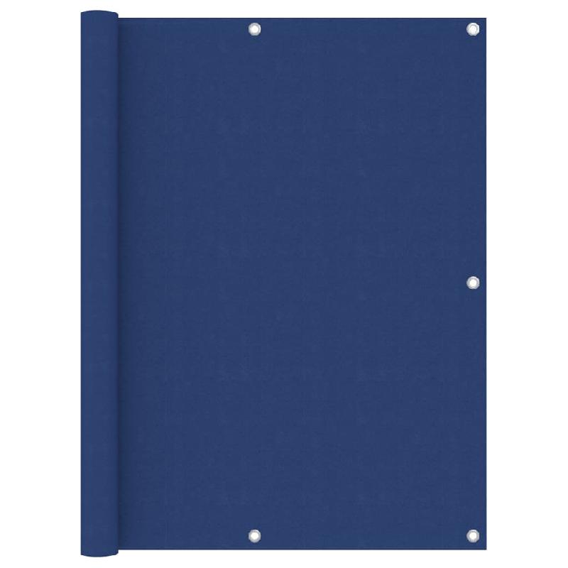 ÉCRAN DE BALCON BRISE PARE VUE PROTECTION CONFIDENTIALITÉ 120 X 600 CM TISSU OXFORD BLEU 02_0010095_0