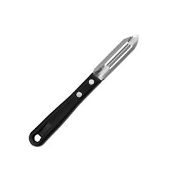 García de Pou Garcia de Pou 1 Unités - Économe, Manche Abs 6,5 Cm Noir Inox - noir inox 449.37_0